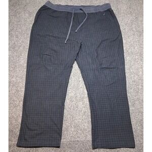 Nautica Sleepwear Men's Pajamas XLARGE Pants Plaid Drawstring 100% Polyester, XL